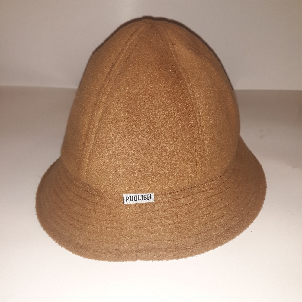 S/M brown Khaki kangol Genuine Publish hat made US